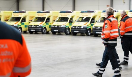 NOVÉ SANITKY PRO STŘEDOČESKÉ ZÁCHRANÁŘE